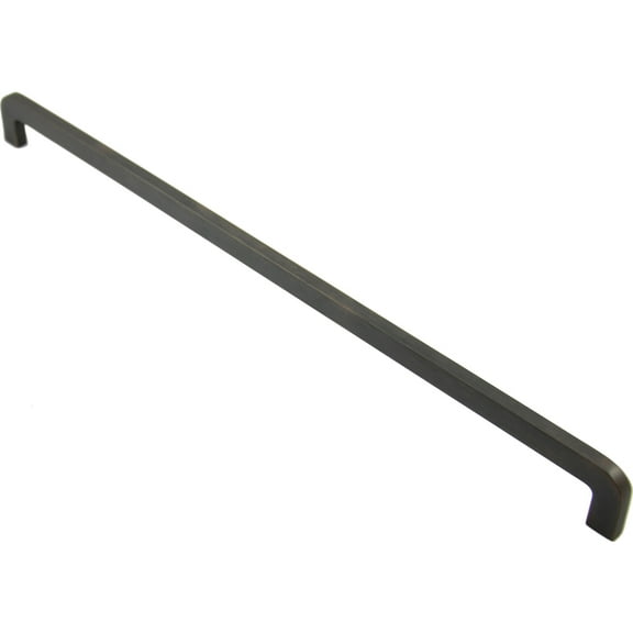 Residential Essentials 10387BK 16.87 in. Cabinet Thin Pull - Black