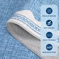 thumbnail image 3 of Scalloped Edge Indoor Area Rug Machine Washable Carpet Boho Area Rug Low Pile Decor Pet Friendly Carpet for Living Room, Home Office, Nursery, 3 of 8