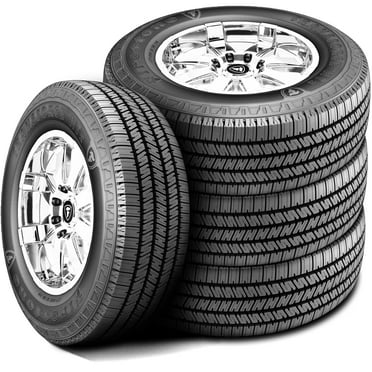 Set of 4 (Four) Firestone Transforce H/T2 LT 245/75R16 Load E 10 Ply Light Truck Tires Fits: 2000-04 Ford F-150 Lariat, 1994-2002 Dodge Ram 2500 Base