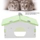 thumbnail image 5 of Casa De Hámster De PVC, Casa De Dormir De Moda Casa De Dormir De Hámster No Tóxico, Superficie Lisa Lindo Conveniente Para Usar Mascotas Para Animales De Hámster Cergrey Hamster House, 5 of 8