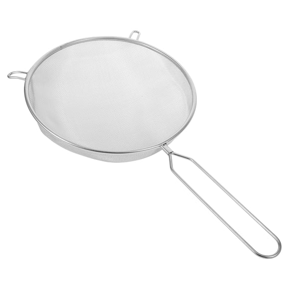ORDDIART Ramen Noodle Strainer Stainless Steel Mesh Round Long Handle Filtering For Bar Use 1Set