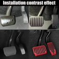 thumbnail image 2 of Aluminum Alloy Brake Accelerator Pedal Covers for Tesla Model 3 Model Y 2017-2024 Non Slip Car Accessories with Rubber Pads, 2 of 6