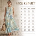 thumbnail image 7 of Xixirimido Starfish & Coral Print Womens 2026 Maxi Dresses Casual Summer Long Sundress Sleeveless Loose Fit Flowy Sundress with Pockets for Beach Vacation Party, Small, 7 of 7