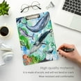 thumbnail image 5 of FMSHPON Sea Life Fishes Turtle Octopus Clipboard Hardboard Wood Nursing Clip Board and Pull for Standard A4 Letter 13x9 inches, 5 of 6