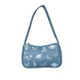 thumbnail image 1 of Sywqhk Vintage Mujer Mariposa Impresión Pu Axila Bolsa Casual Bolsos (Azul) Sywqhk Para estrenar, 1 of 7