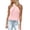 Pink, variant on Women's Fashion Solid Color Sleeveless Neck Tops Casual Basic Staple Tee for All Seasons Pair With Jeans Shirts for Summer Women Athletic Top Women Womens Long Sleeve Cold Gear