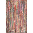 thumbnail image 3 of nuLOOM Aleen Braided Cotton/ Jute Area Rug, 6' x 9', Multi, 3 of 3