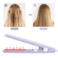 thumbnail image 4 of EECOO Hair Straightener Flat Iron, 4 Colors 2 in 1 Mini Bangs Hair Straightener Beauty Flat Iron Heating Curler Ceramic Tourmaline Plate Wave Straightener, 4 of 8