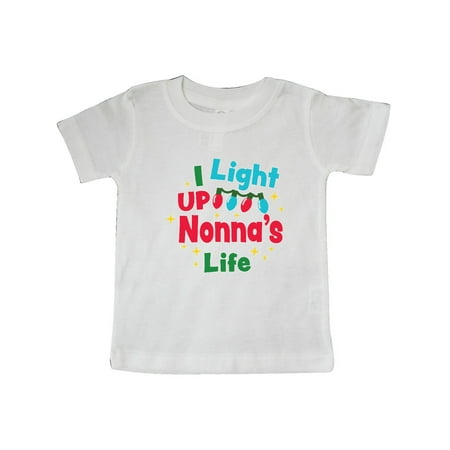 

Inktastic Christmas I Light up Nonna s Life Gift Baby Boy or Baby Girl T-Shirt