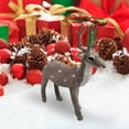 thumbnail image 2 of Moocorvic 7" Sika Deer Stuffed Animals,Christmas Decorations Stuffed Deer Animal Plush Toys for Boys and Girls, Gifts for Women, for Christmas Yard Home Indoor Outdoor Garden Lawn, 2 of 6