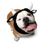 Zoo Snoods Bull Dog Costume - Neck and Ear Warmer Headband for Pets (Large)
