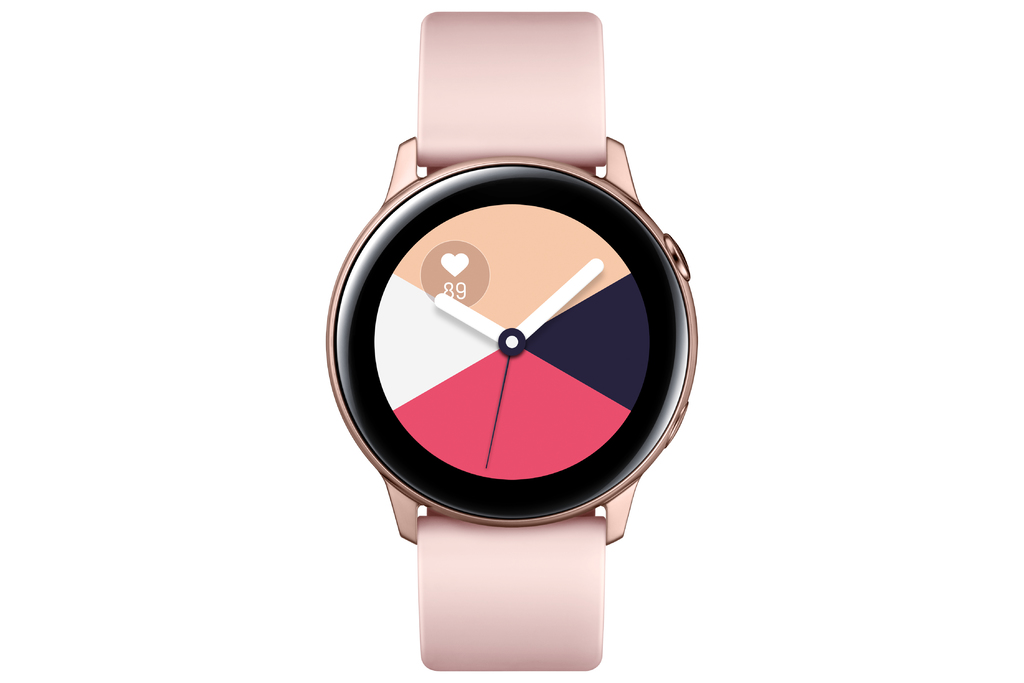 SAMSUNG Galaxy Watch Active - Bluetooth Smart Watch (40mm) Rose Gold - SM-R500NZDAXAR - image 4 of 28