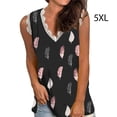 thumbnail image 4 of Qarigey Chaleco con cuello en V para mujer, jersey sin mangas, camiseta sin mangas para vacaciones en la playa, moda de verano, Top elegante, ropa Prendas para la parte del cuerpo tipo 9 5XL Qarigey AP010894-72, 4 of 4
