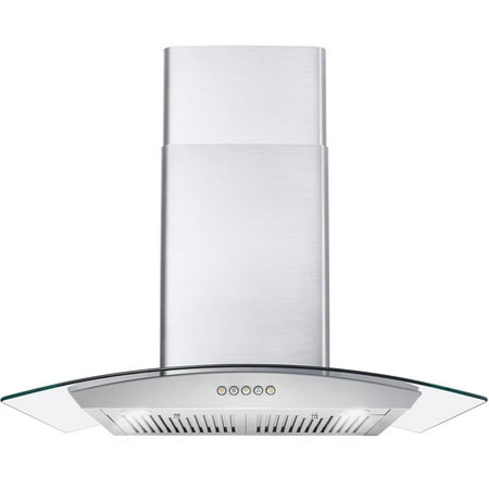 Cosmo 30  380 CFM Ducted Wall Mount Range Hood Kitchen Hood in Stainless Steel