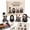 A, variant on 4 Pack 3D Beaded Skeleton DIY Kit, Halloween Beading Craft Set with Step-by-Step Instructions, Spooky Skeleton Making Kit for Adults Kids, Tiered Tray Decor Halloween Party Home Holiday Gifts