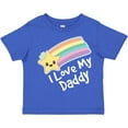 thumbnail image 3 of Inktastic I Love My Daddy Boys Girls Star Rainbow Boys or Girls Toddler T-Shirt, 3 of 5