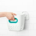 thumbnail image 6 of OXO Tot Stand Up Plastic Bath Toy Storage Bin, Teal, 6 of 11