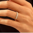 thumbnail image 3 of vylahjewellery 1.50 Ct Baguette Cut Diamond Moissanite Engagement Ring Handmade Jewelry 18K Rose Gold Wedding Ring, 3 of 4
