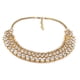thumbnail image 3 of collar de mujer Qarigey gargantilla de cristal oro, 3 of 6