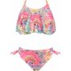 thumbnail image 1 of Traje de baño de 2 piezas para niñas con estampado de teñido anudado, traje de baño de ganchillo tropical para niños Rosado 6 Años Rosado 6 Años Xishao ropa, 1 of 2
