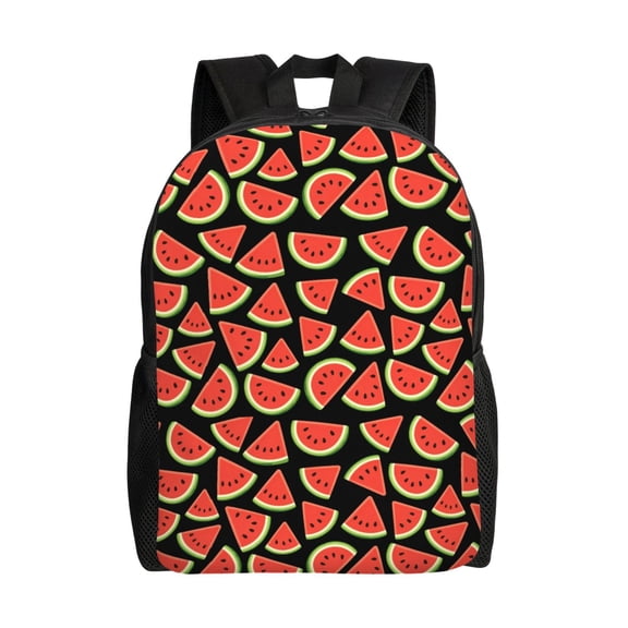 Watermelon Backpacks Travel Laptop Backpack Lightweight Bookbags Casual Daypack