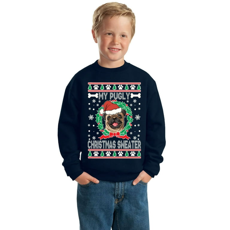 Pugly christmas sweater hotsell
