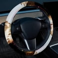 thumbnail image 2 of Pixel Dog 14.5 Inch Printing PVC Leather Auto Accessories Car Wheel Covers Steering Wheel Cover Car Wheel Cover, 2 of 6