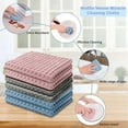 thumbnail image 5 of Kitchen Water Absorbent Lint Dishwashing Cloths Quick Drying Cleaning Rags for Household Use 4-Pack Scouring Pads for Cleaning and Decontamination, 5 of 9