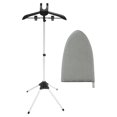 thumbnail image 1 of 1 juego de percha plegable para vaporizador de ropa, tendedero ajustable con tabla de planchar, 1 of 7