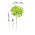 thumbnail image 3 of Luoshdecor Artificial Easter Hydrangea Stem, Floral Bouquet for Vase, Home Table Centerpieces & Party Decor, 3 of 7