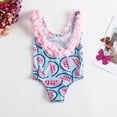 thumbnail image 4 of Ropa de unicornio para niña, traje de baño de una pieza con manga con volantes, bañador para niña, traje de baño para playa, conjuntos de ropa para niño recién nacido, 4 of 4