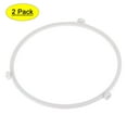 thumbnail image 1 of Uxcell Microwave Oven Glass Turntable Support Circle Fittings Roller Bracket White, 1 of 5