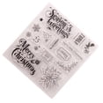 thumbnail image 2 of ZLight Christmas Celebration Transparent Seals Festive Stationery Scrapbooking Accessory Card Adorable Stamps Decorations As Shown 1Set, 2 of 6