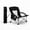 Black, variant on Walchoice 2 Pack Beach Chairs, Low Back Support Folding Chair with Wide Seat, Lightweight Portable Chair with Cup Holder & Carry Bag, 250 LBS Capacity for Camping Picnic, Blue