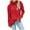 Red, variant on Aoochasliy Womens Sweaters Clearance Pullover Solid Long Sleeve Turtleneck-Neck Cardigan Tops