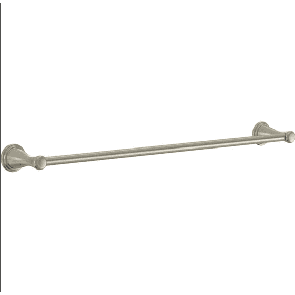 Peerless Bayside 24" Brushed Nickel Wall Mount Single Towel Bar