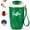 Green, variant on Coffee Vacuum Flask, 12 Oz Stainless Steel Insulated Travel Mug with Temperature Display & Leak-Resistant Lid for Office, Travel & Commute