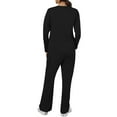thumbnail image 7 of Set Womens Sweatsuits Set Slim Fit Long Pants Jogger Two Piece Suit Elegant Dresses for Women Wedding Guest Pant Sleeve plus Size Rompers for Women Dressy Girls Suits Formal Christmas Outfits for, 7 of 7