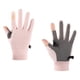 thumbnail image 4 of Guantes de Ciclismo de Seda de Hielo de Verano 2 Guantes Deportivos sin Dedos para Hombres Mujeres Ciclismo Entrenamiento Gimnasio Entrenamiento Levantamiento de Pesas al Aire Libre Talla M Rosa, 4 of 10
