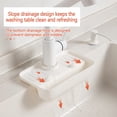 thumbnail image 3 of SAYOO Kitchen Sink Hanging Storage Rack, Anti-splash Quick Drain Sponge Soap Holder Organizer, 3 of 4