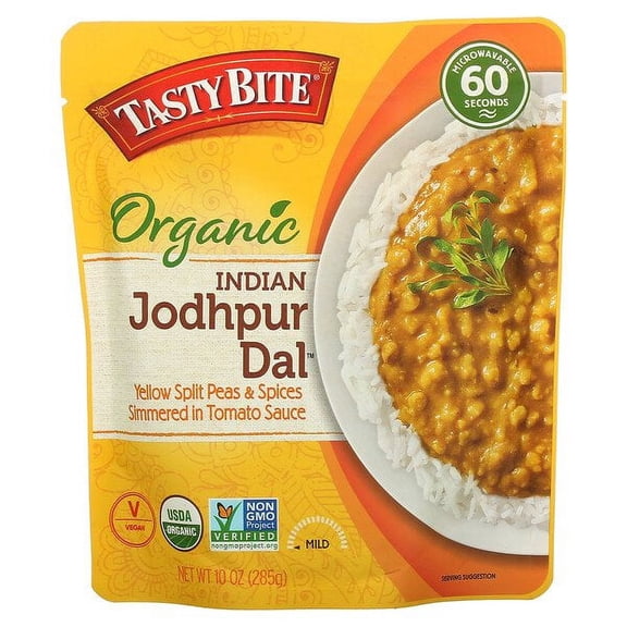 Tasty Bite, Organic Indian Jodhpur Dal, Mild, 10 oz (285 g) Pack of 2