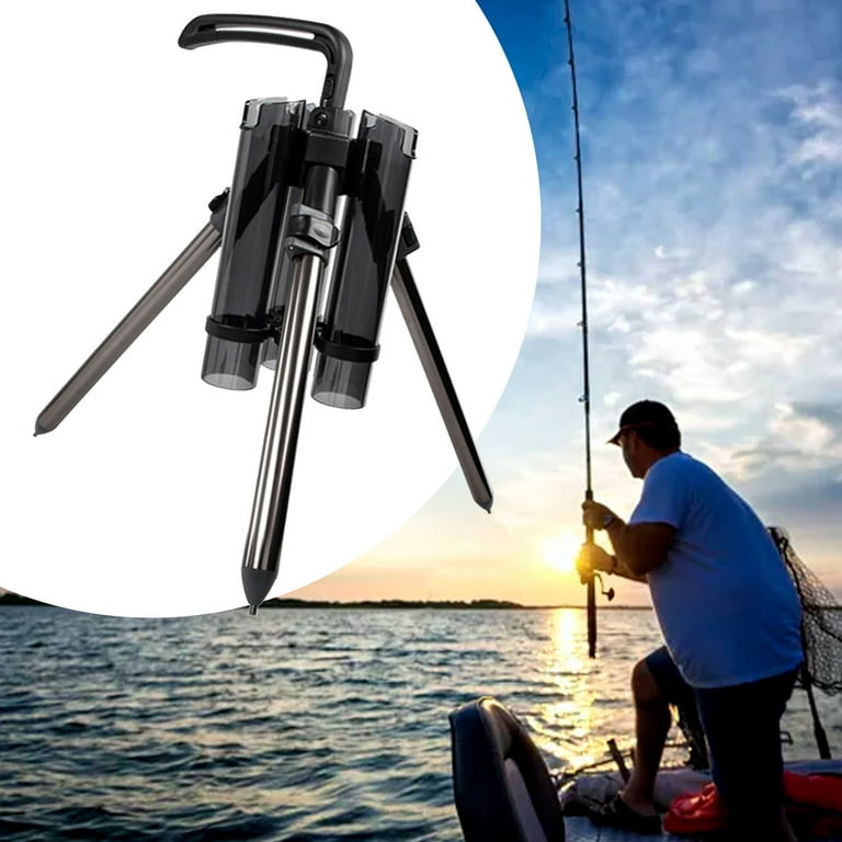Portable Adjustable Rod Holder - Long, Short for Fishing Rod Storage