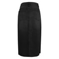 thumbnail image 6 of Jean Skirt For Women Denim Skirt With Pockets Mid High Waist Stretchy Bodycon Midi Skirts Skirt Plaid Long Pencil Skirts for Women Athletic Skirt Skirt Long Pleated Tennis Skirts for Women Scrub Skirt, 6 of 6
