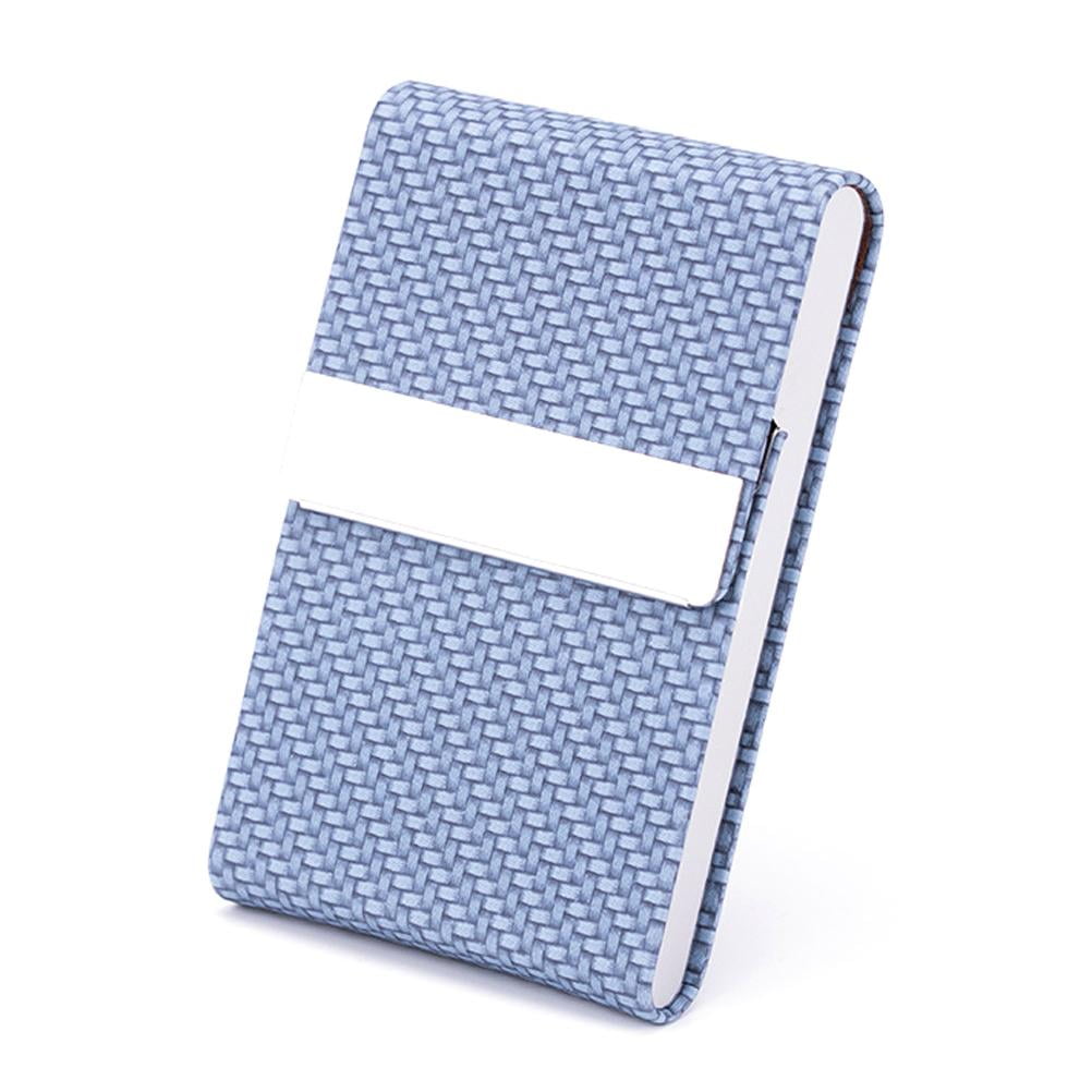 Business Card Holder Case Professional Luxury PU Leather & Stainless Steel  Metal Name Card Holder Cr…See more Business Card Holder Case Professional