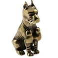 thumbnail image 2 of Retro Dogs Figurines Animal Sculpture Tea Pet for Hotel Tabletop Living Room 4.1cmx3cm, 2 of 8