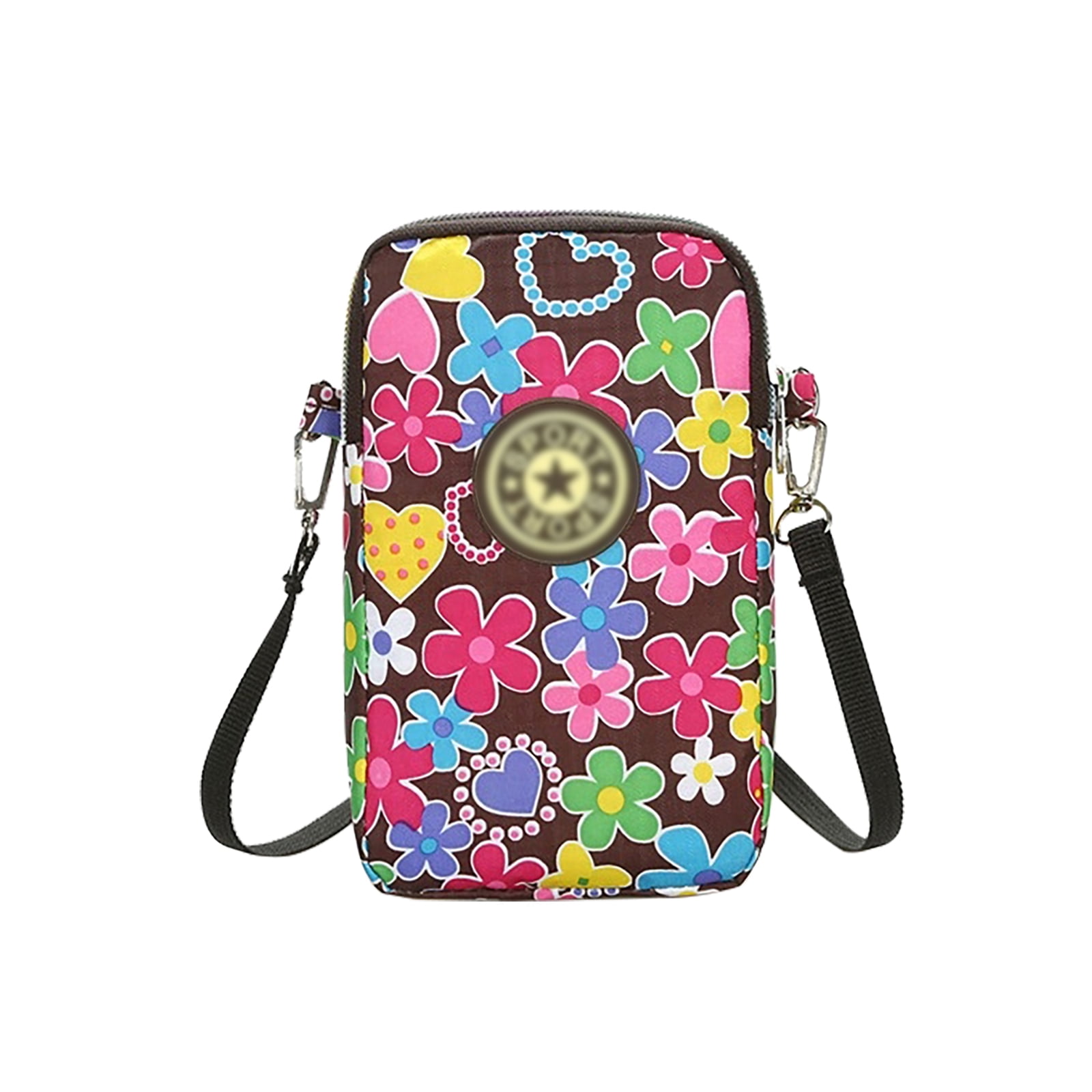 Cell Phone Bag for Women, Fashion Phone Bags & Cases Shoulder Bag Woman Strap Wallet Purse Mobile Phone Armband Crossbody Bag for under 6.5inch Cell Phone