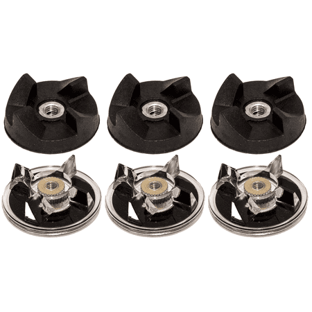 

Blendin Lot of 6 Base Gear and Blade Gear Replacement Part Compatible with Magic Bullet MB1001 250W Blenders