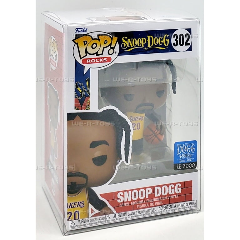 Funko POP Rocks Snoop Dogg Yellow Lakers Jersey 302 Vinyl Figure