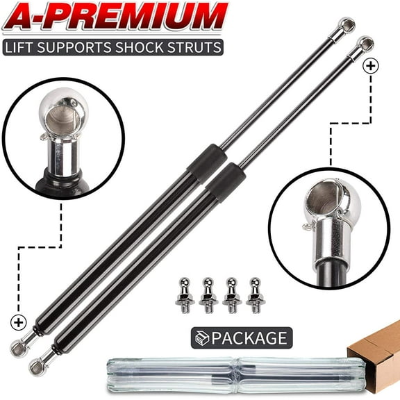 A-Premium Front Hood Lift Supports Compatible with Honda Accord 2013-2017 2-PC