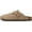 Taupe, variant on Soda Regis Women Round Toe Buckle Strap Slip-On Flatform Clog